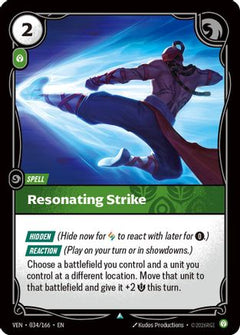 Resonating Strike (034/166) - Vendetta-1