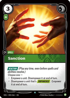 Sanction (035/166) - Vendetta-1