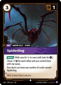 Spiderling (097/166) - Vendetta-1