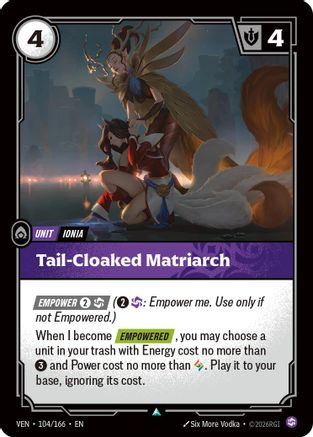 Tail-Cloaked Matriarch (104/166) - Vendetta-1