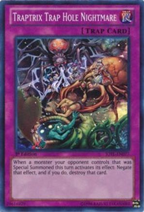 Traptrix Trap Hole Nightmare (JOTL-EN077) - Judgment of the Light 1st Edition-1