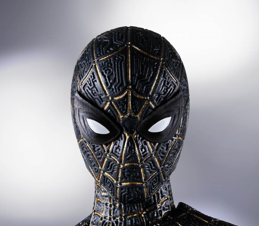 Spider-Man: No Way Home S.H.Figuarts Spider-Man (Black & Gold Suit)-12