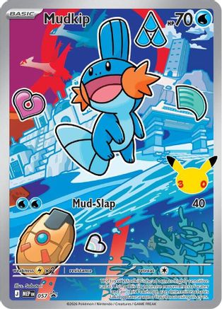 Mudkip -  057 57 - First Partner Collection 2026 Holofoil-1