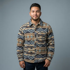 Blue and Cream Grand Canyon Jacket (Unisex)-2