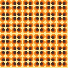 Craft HTV 70's Funky Vintage Circle Pattern-1