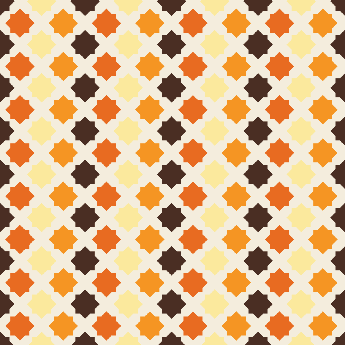 Craft HTV 70's Classic Geometric Pattern-1