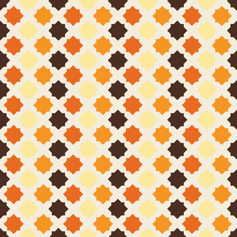 Craft HTV 70's Classic Geometric Pattern-1