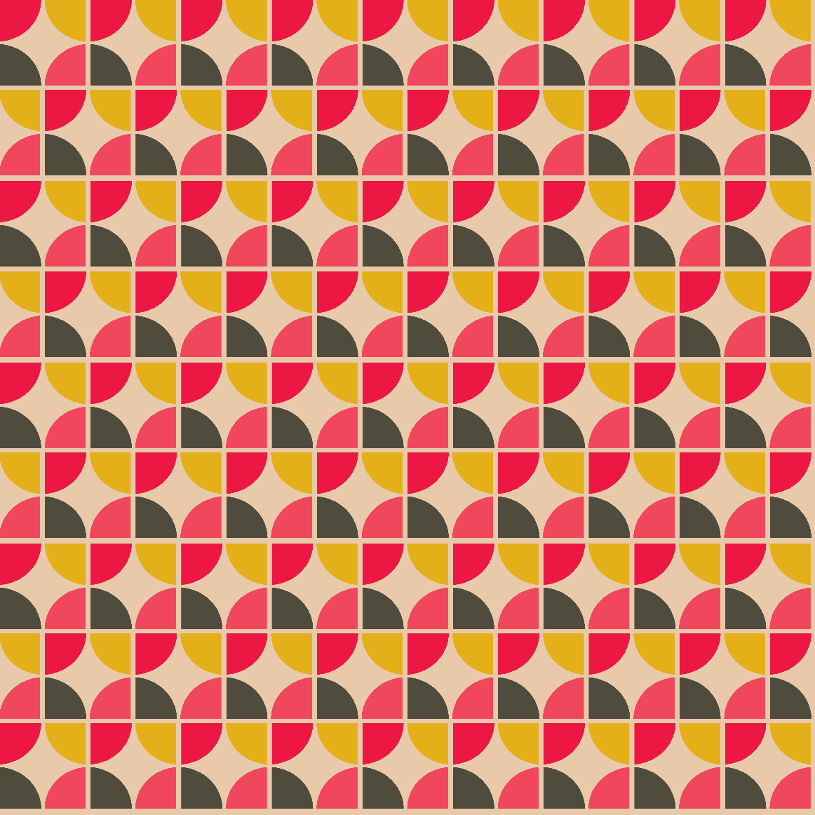 Craft HTV 70's Geometric Groovy Pattern-1