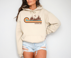 Retro 70s Camping Unisex Hoodie | Lake Apparel-3