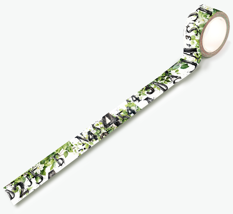 AALL and Create #71 - Washi Tape - Leafy Alphas-1