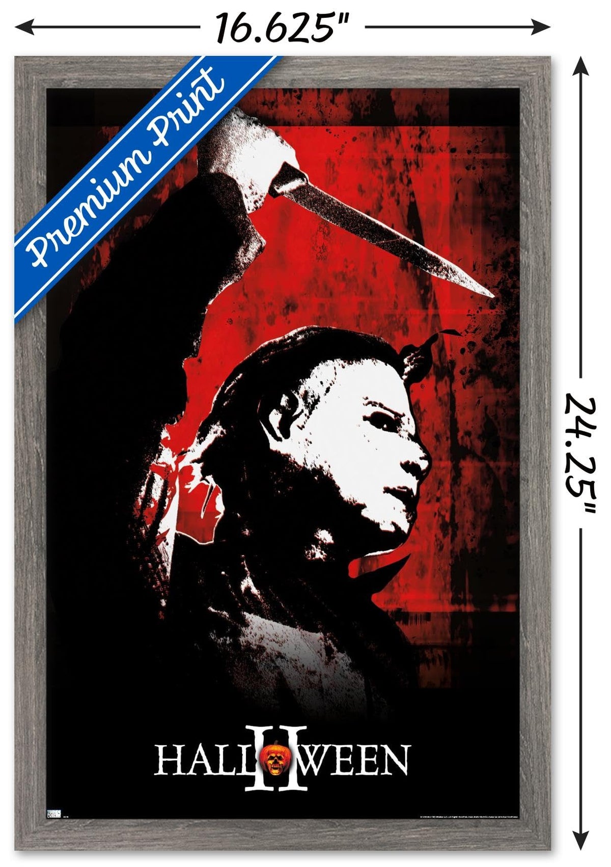 Halloween II - Red Wall Poster-3