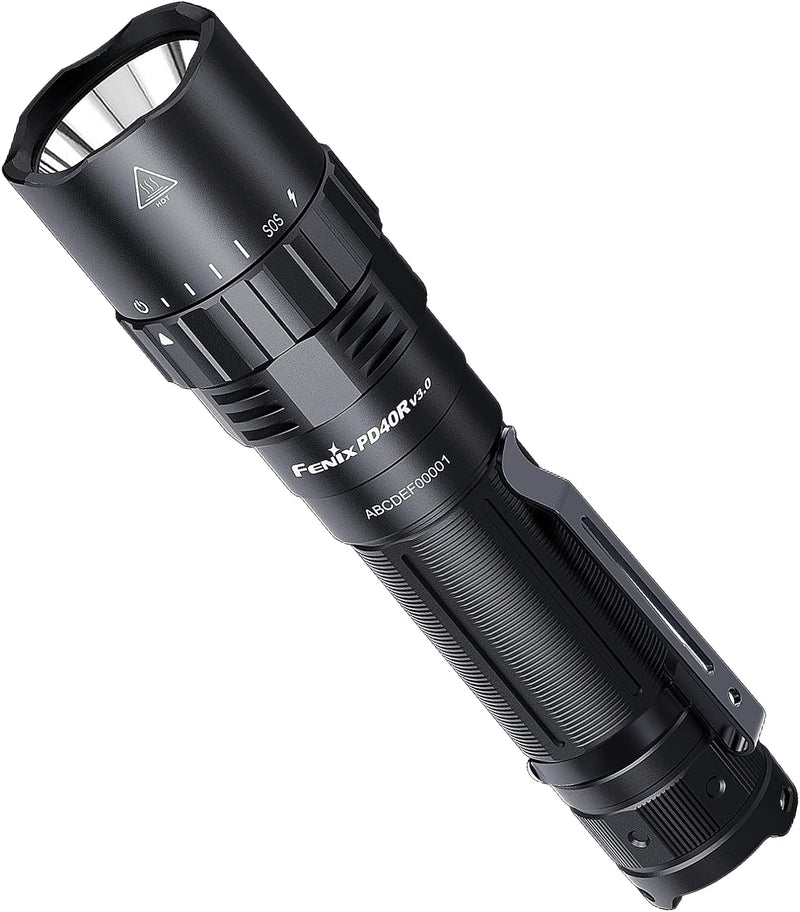 Fenix PD40R V3.0 Rechargeable Machinal Rotary Switching Flashlight-2