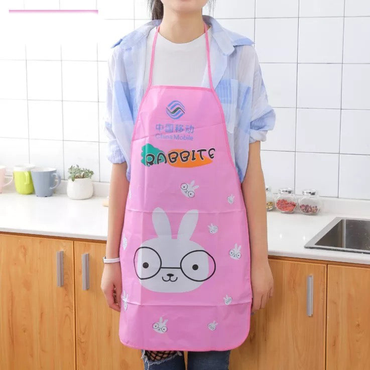 Cartoon pvc apron-5