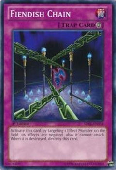 Fiendish Chain (SDBE-EN034) - Structure Deck: Saga of Blue-Eyes White Dragon 1st Edition-1