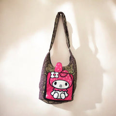 Beige Sanrio kitty Crossbody bag-2