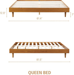 Estructura de cama de madera Fly-8