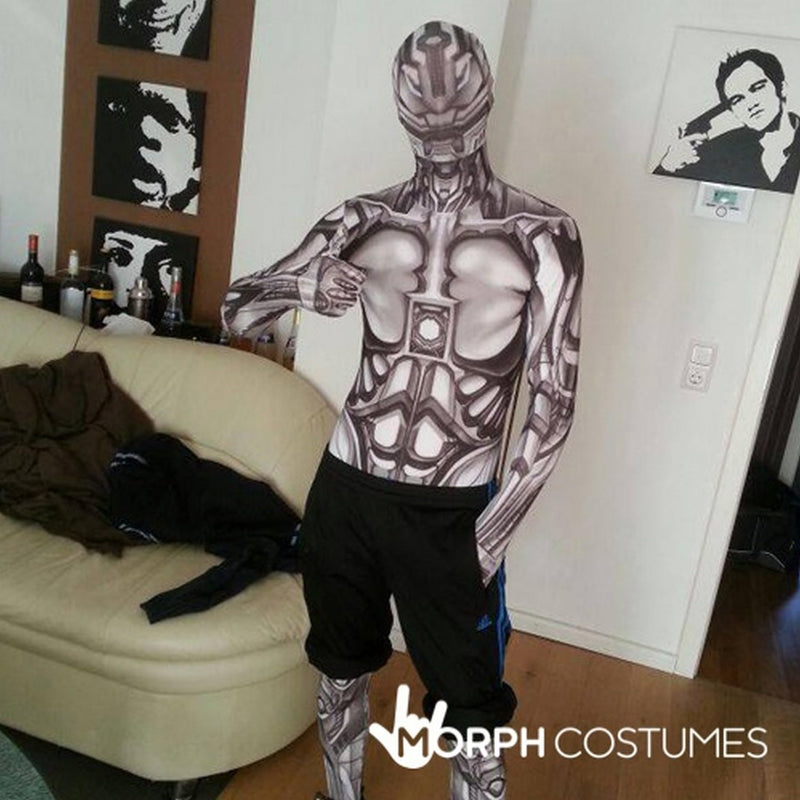 Morphsuits Monster The Android, Multi, Medium Skinsuit-7