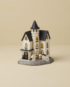 Lenox Vintage Halloween Light-Up Manor Figurine-5
