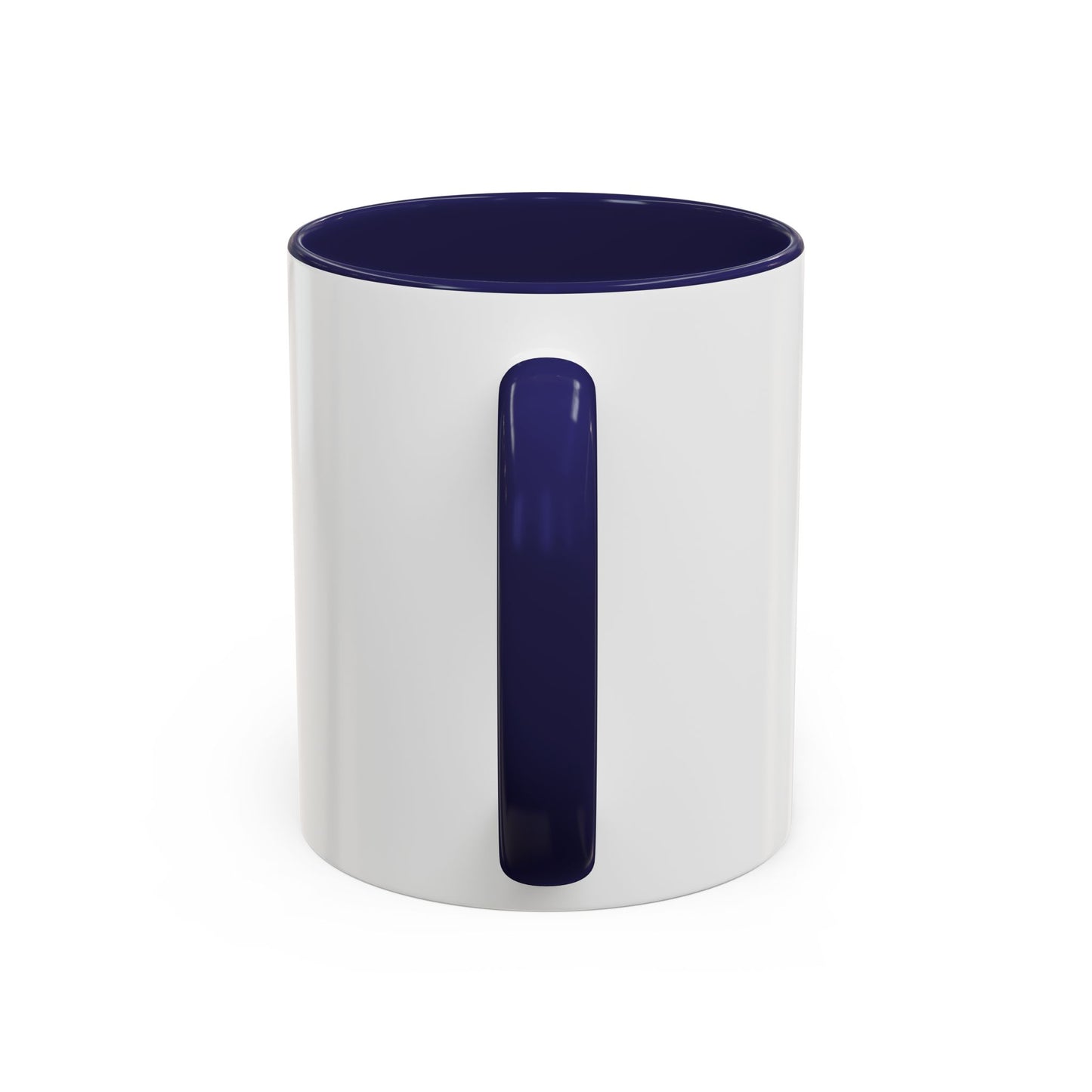 If I'm Quiet Smiling Back Away Slowly Mug | Accent Coffee Mug, Black Handle