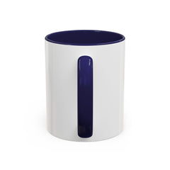 If I'm Quiet Smiling Back Away Slowly Mug | Accent Coffee Mug, Black Handle-15