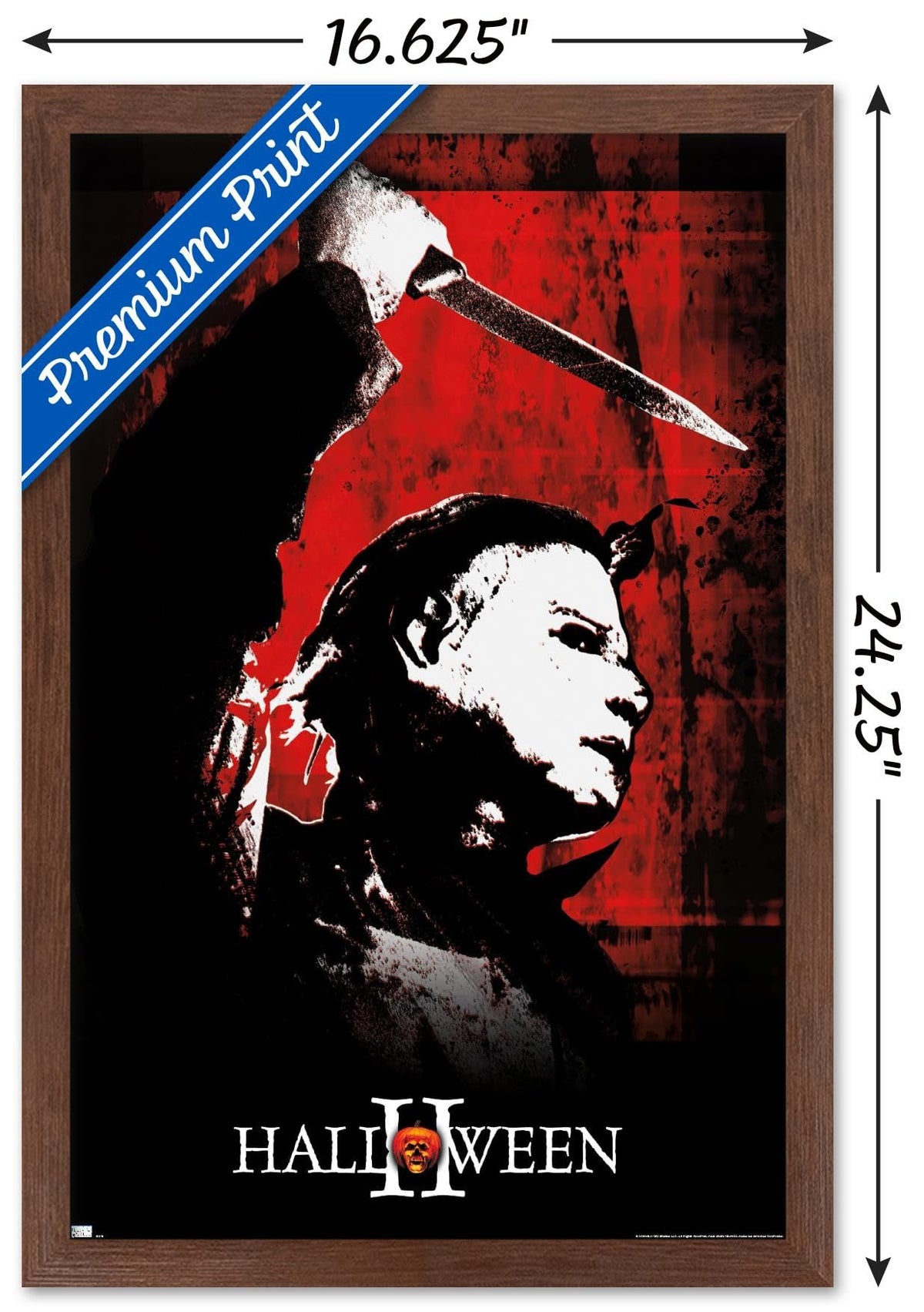 Halloween II - Red Wall Poster-3