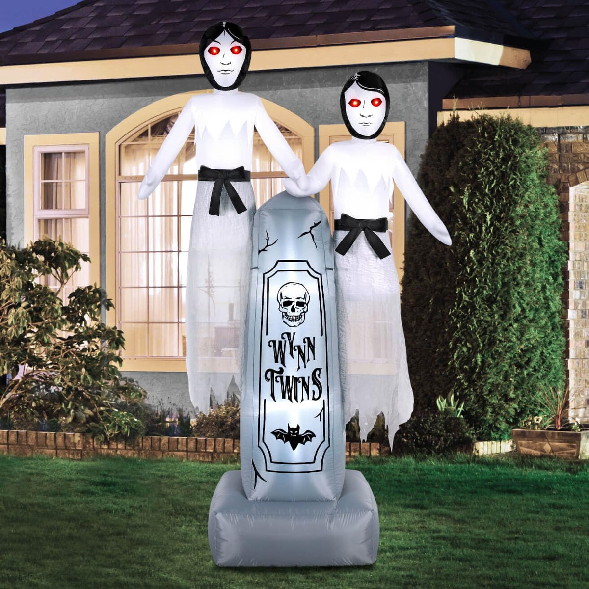 Occasions Halloween 8 Foot Inflatable Floating Wynn Twins-2