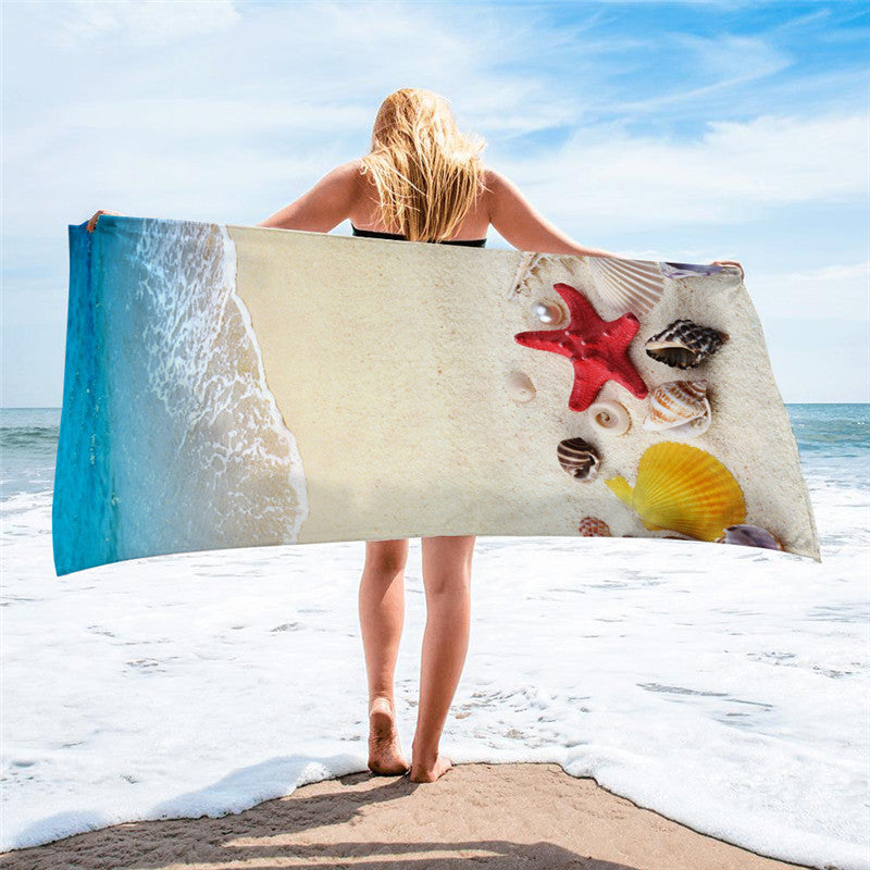 Square beach towel-13