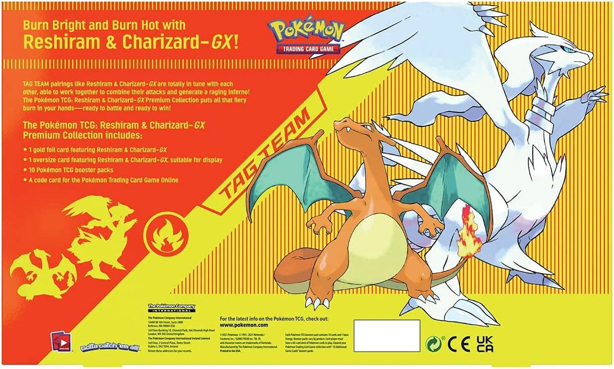 Pokémon TCG - Sun & Moon - Reshiram & Charizard Gx Premium Collection-3