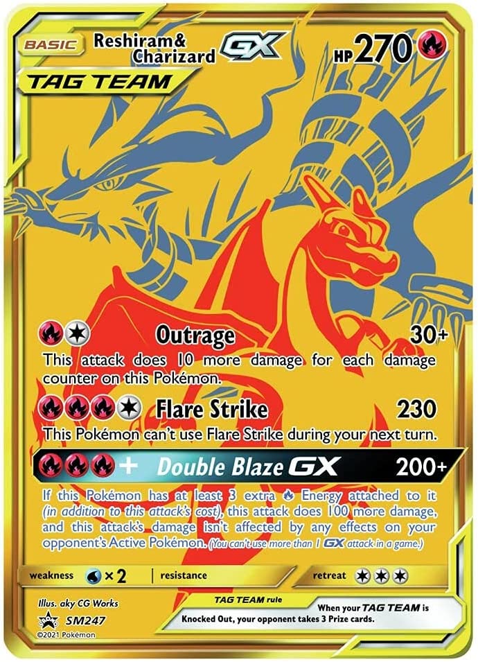 Pokémon TCG - Sun & Moon - Reshiram & Charizard Gx Premium Collection-2