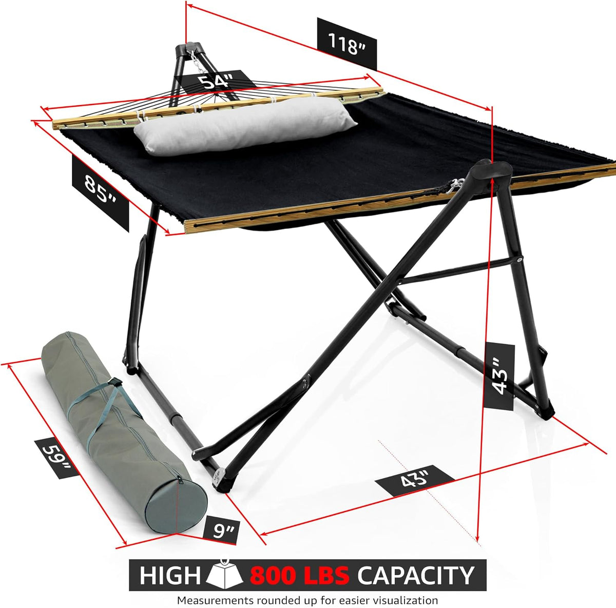 Unity Canvas Hammock Stand-38