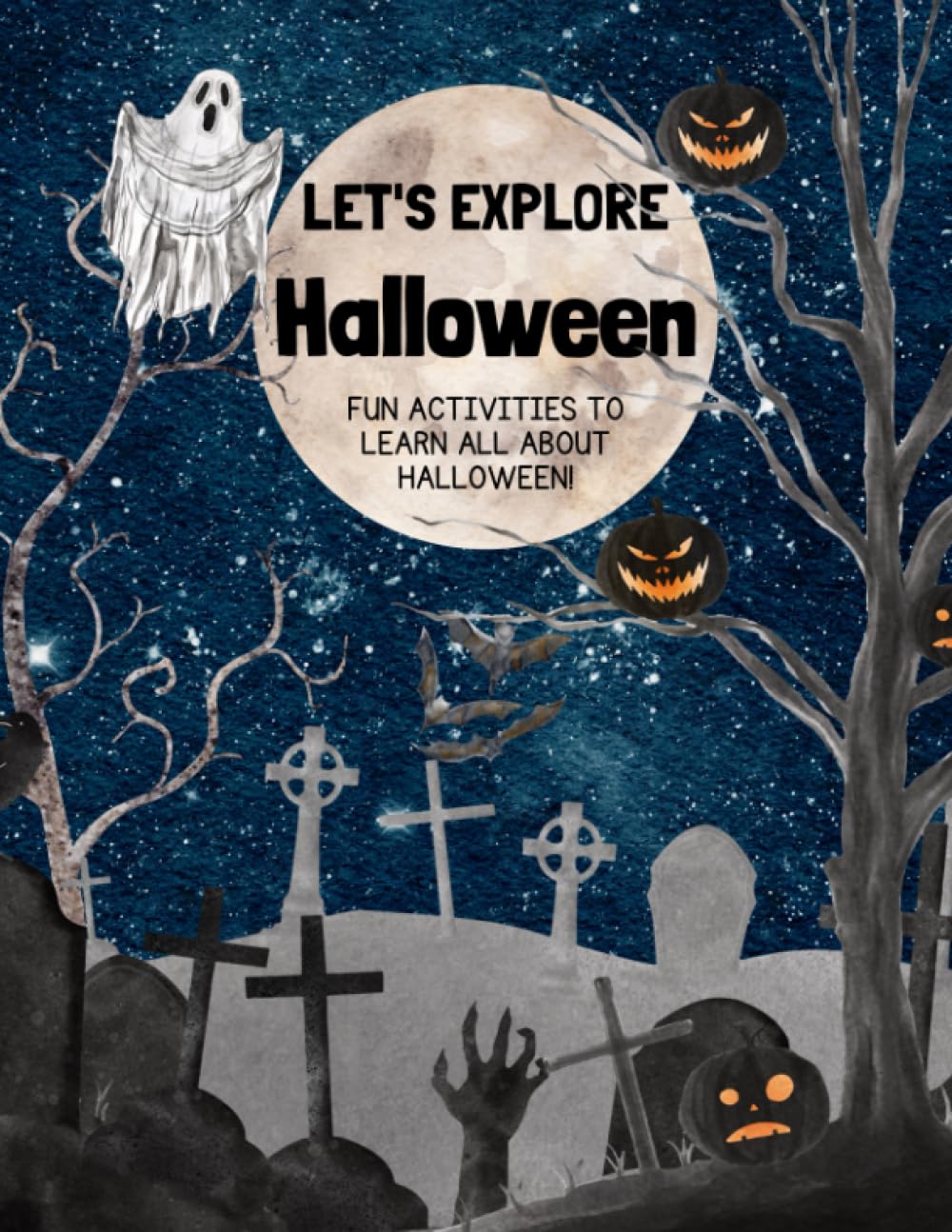 Let's Explore Halloween: Fun Learning Resources Activity Book-1