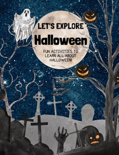 Let's Explore Halloween: Fun Learning Resources Activity Book-1