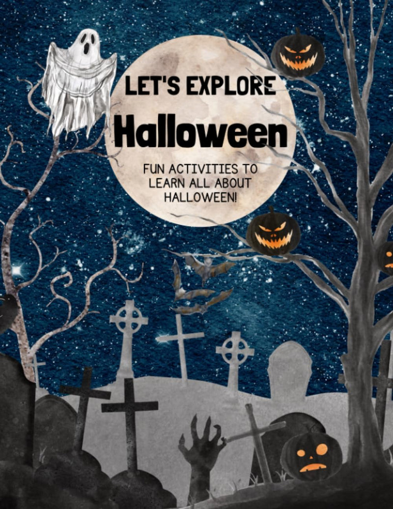 Let's Explore Halloween: Fun Learning Resources Activity Book-1