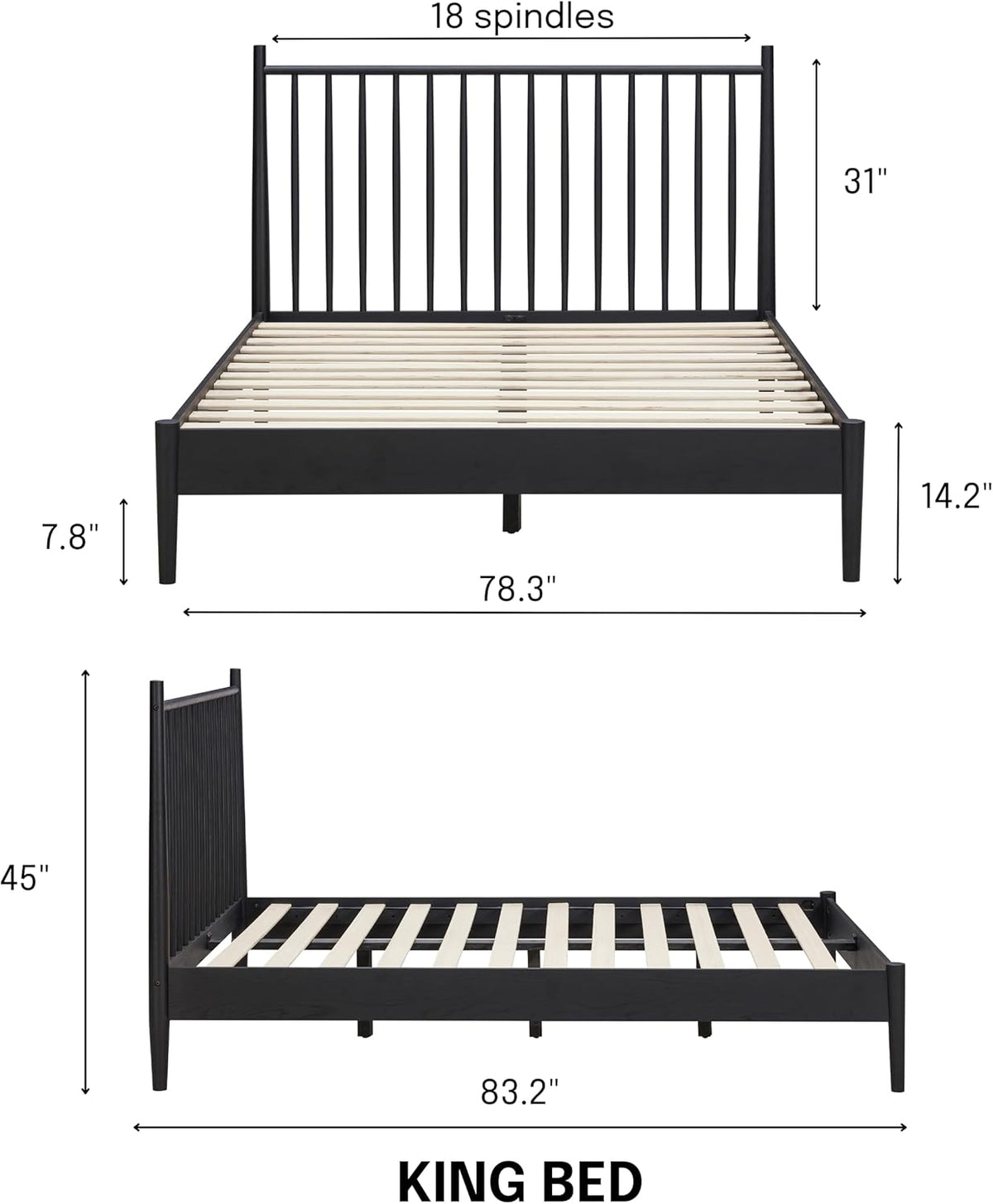 Inno Wooden Bed Frame-9