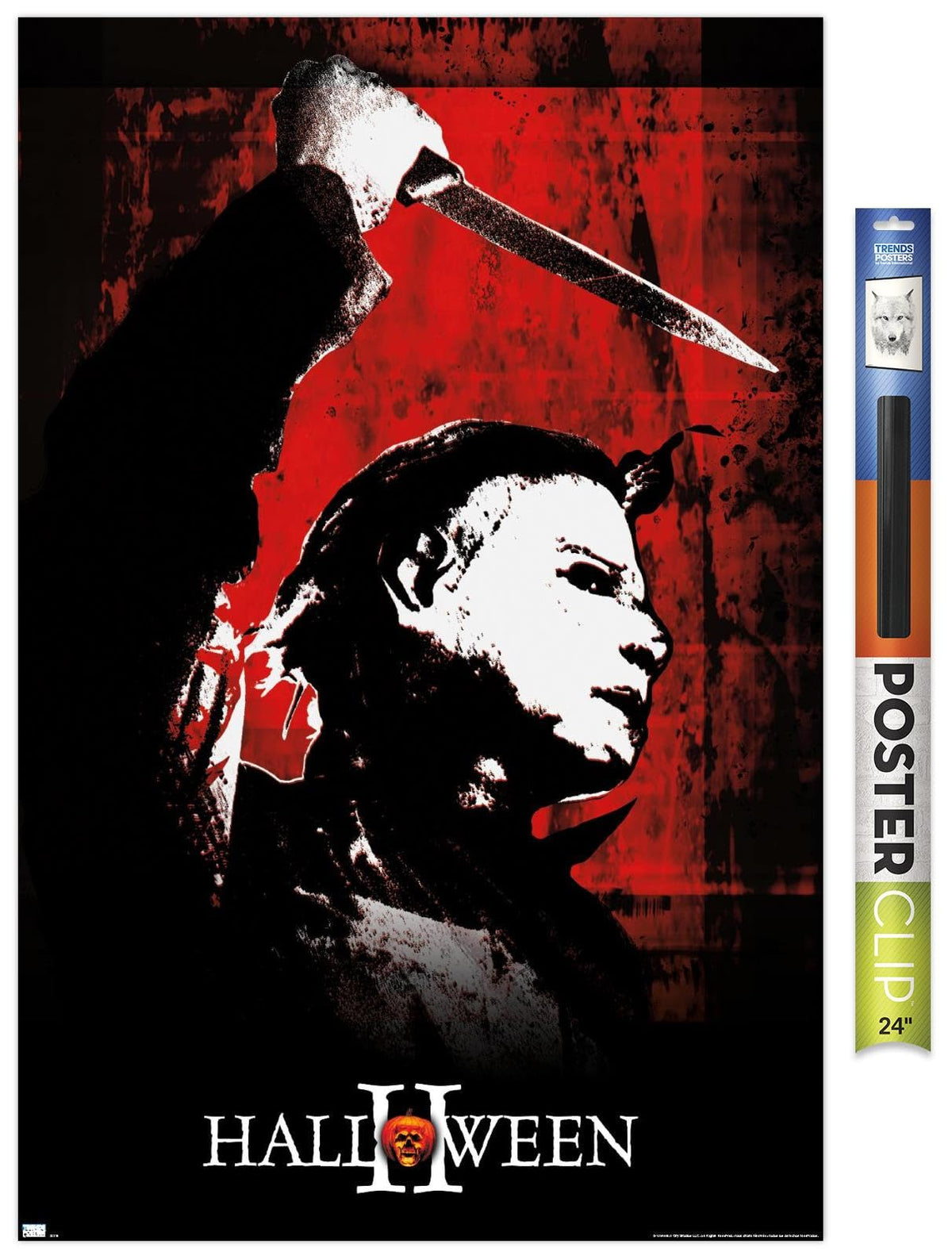 Halloween II - Red Wall Poster-1