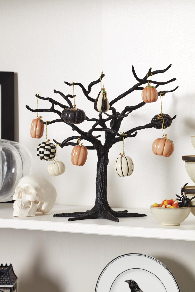 Lenox Matte Black Metal Halloween Mini Ornament Tree-3