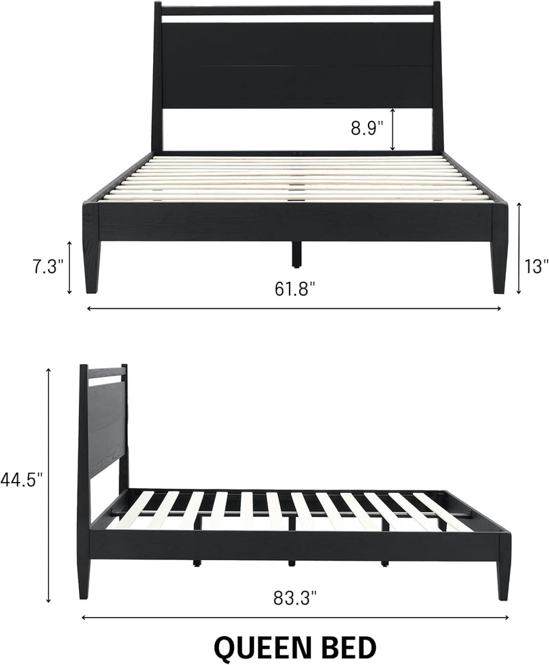 Estructura de cama de madera Adept-17