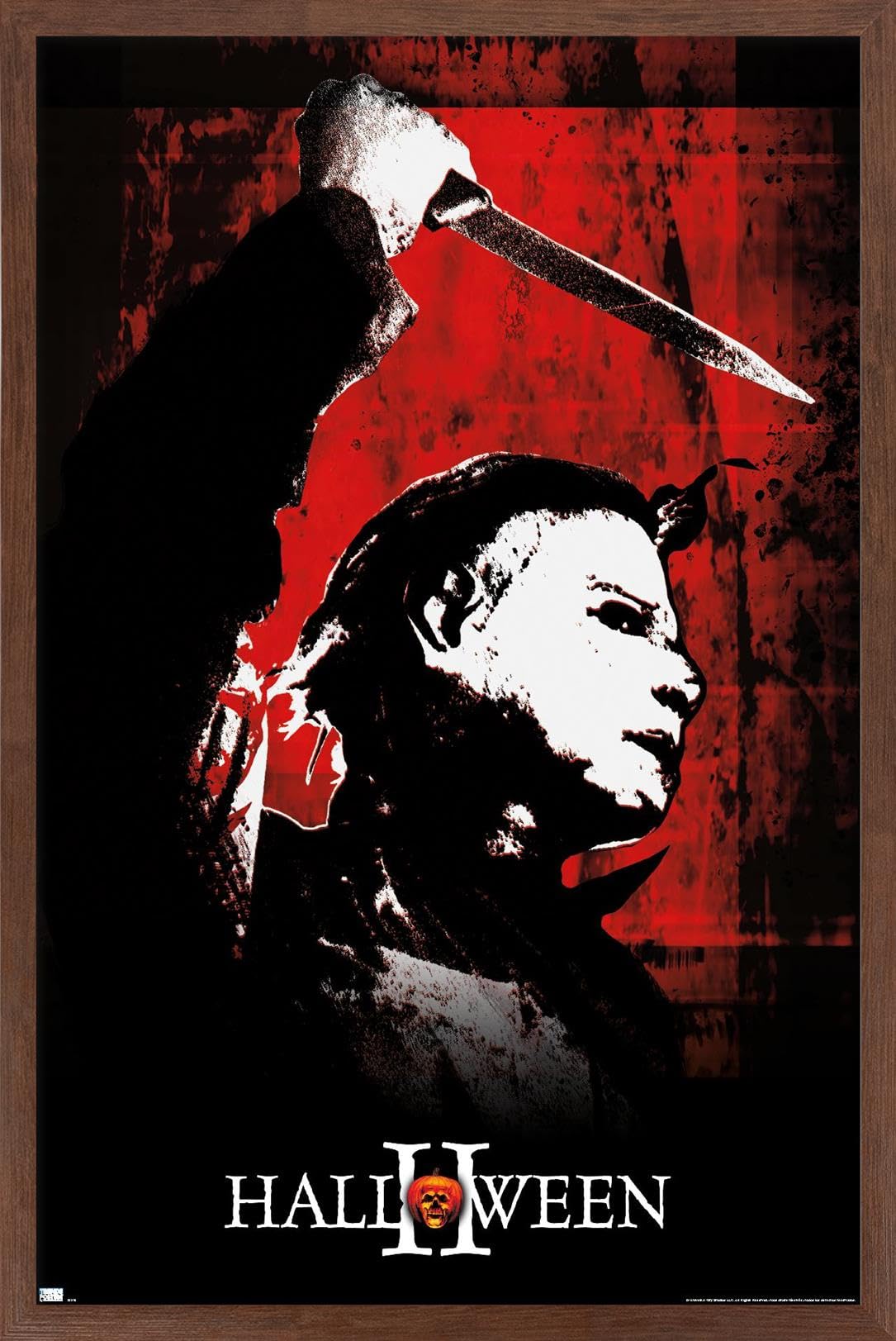 Halloween II - Red Wall Poster-1