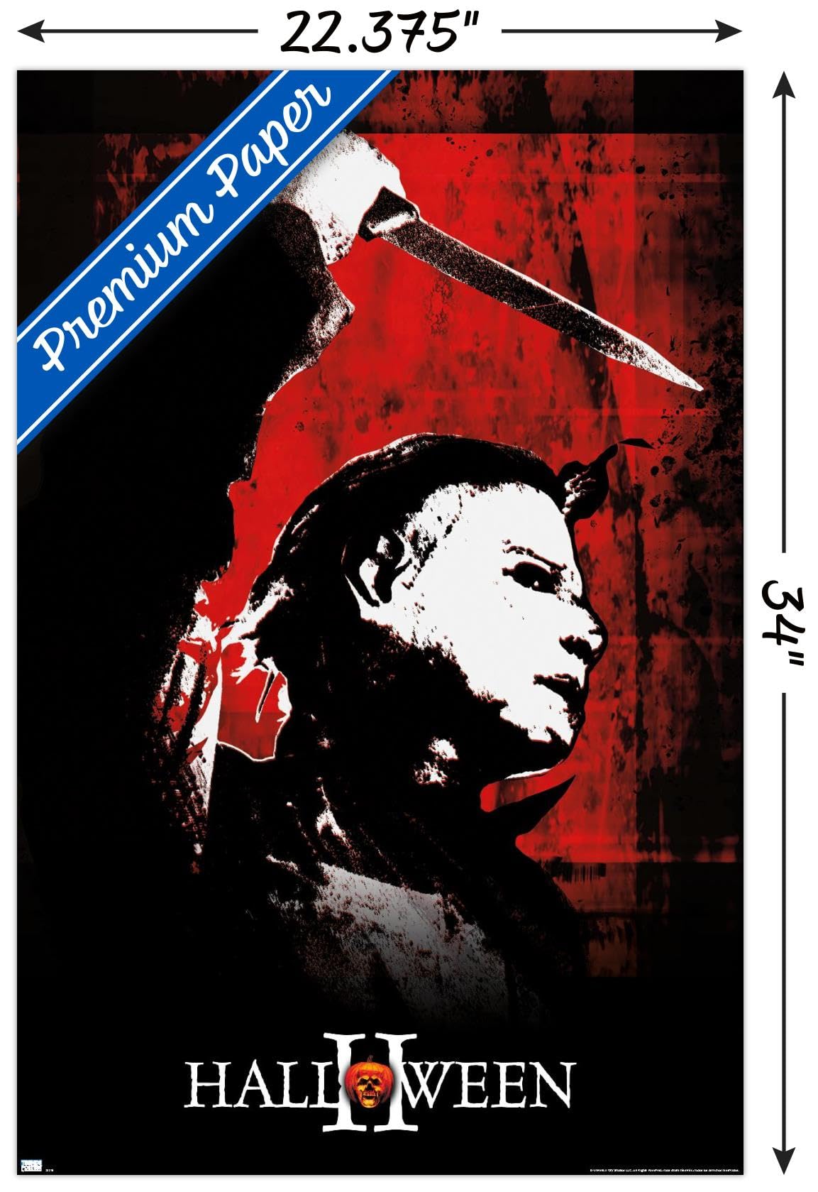 Halloween II - Red Wall Poster-3