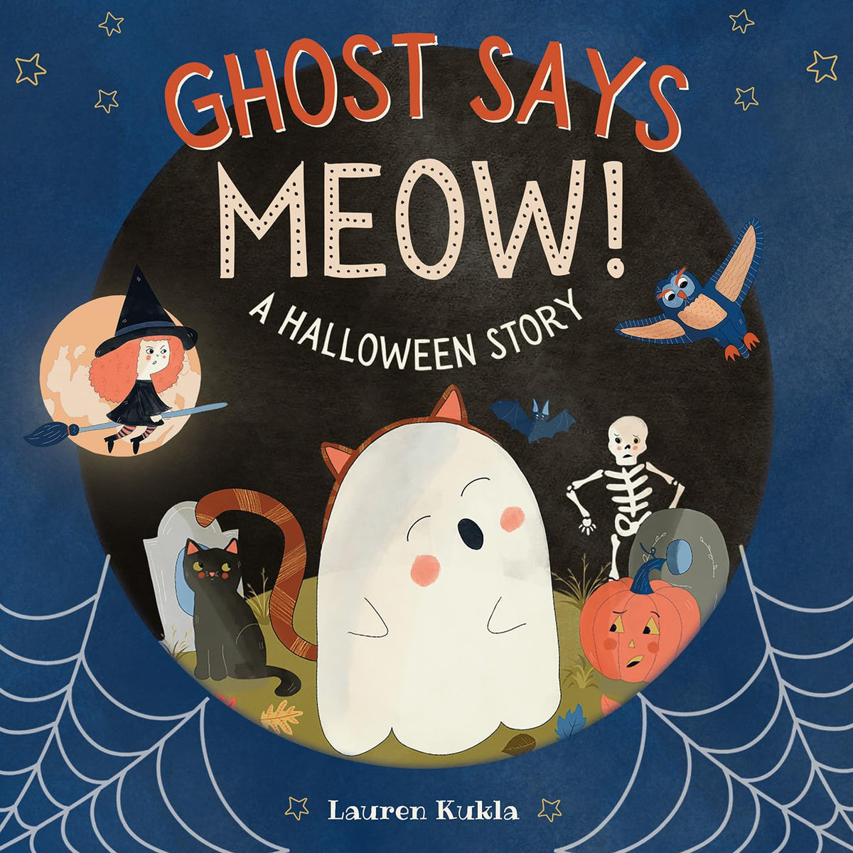 Ghost Says Meow!: A Halloween Story-1