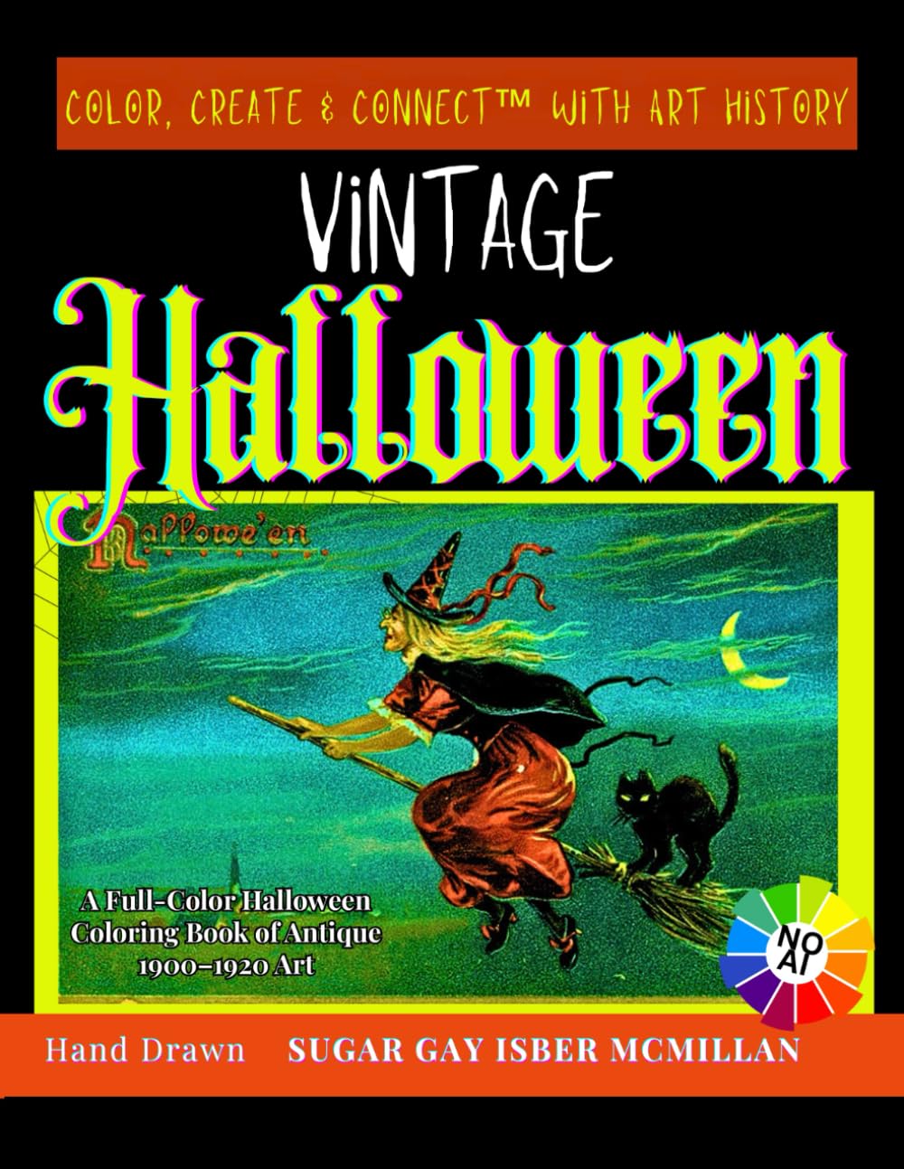 Vintage Halloween: A Full-Color Halloween Coloring Book of Antique 1900-1920 Art
