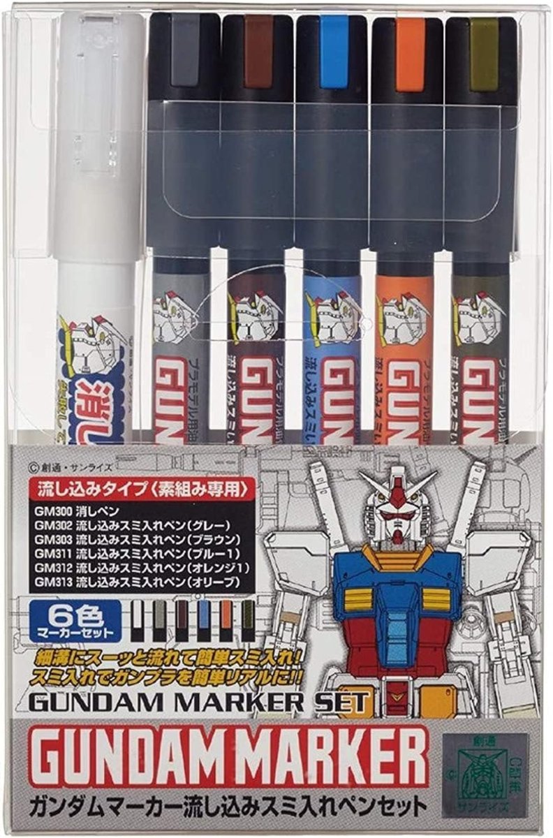 Gundam Marker Set - Gundam Pouring Marker Set-1