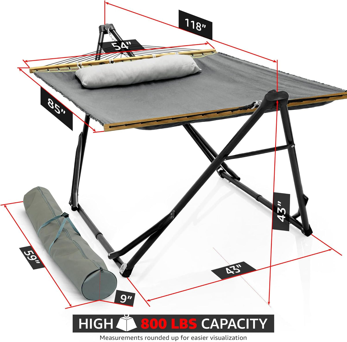 Unity Canvas Hammock Stand-29