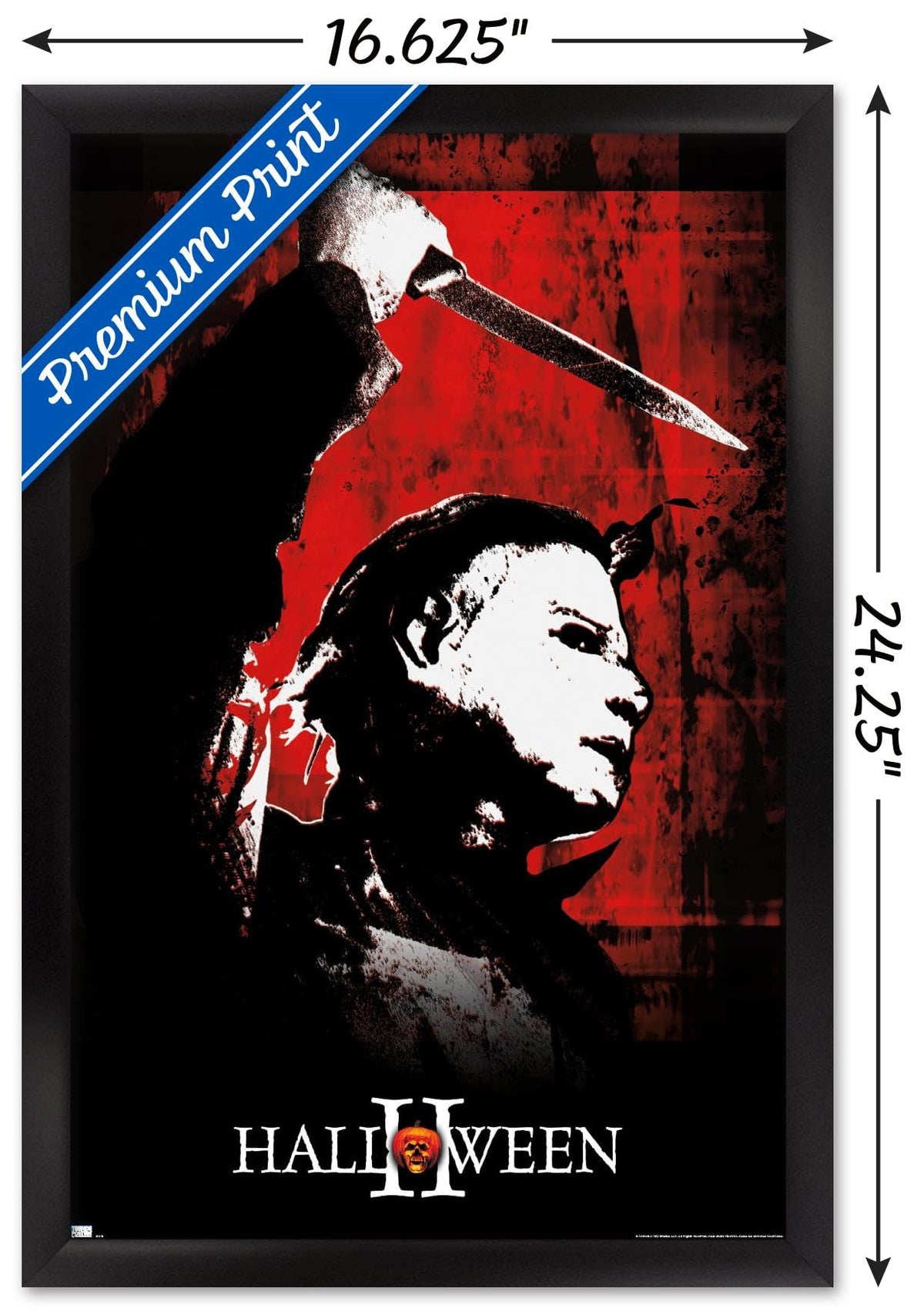 Halloween II - Red Wall Poster-3