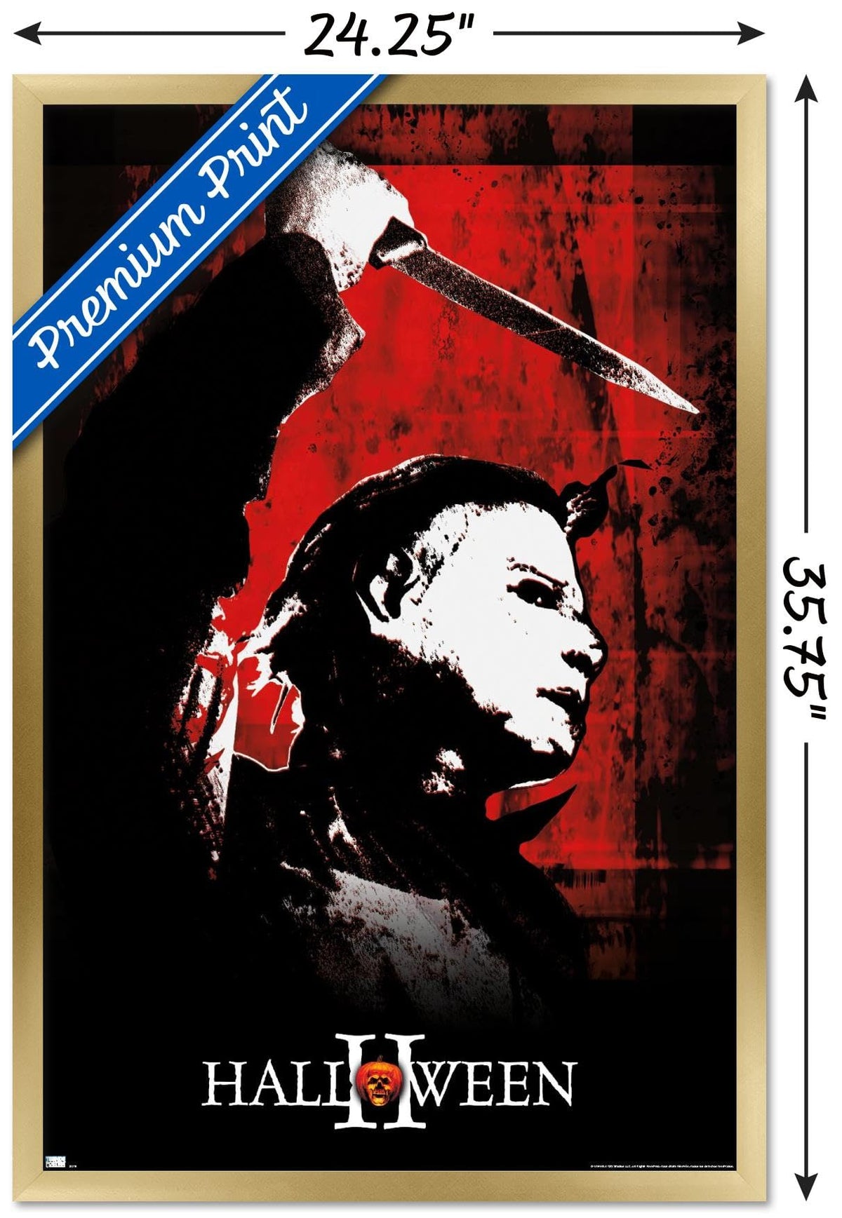 Halloween II - Red Wall Poster-3
