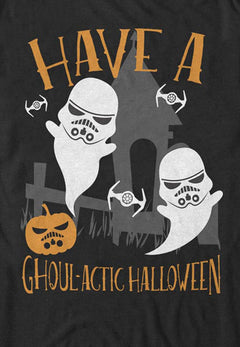 STAR WARS Licensed Goulactic Halloween Men's Tee, Black, Medium-2
