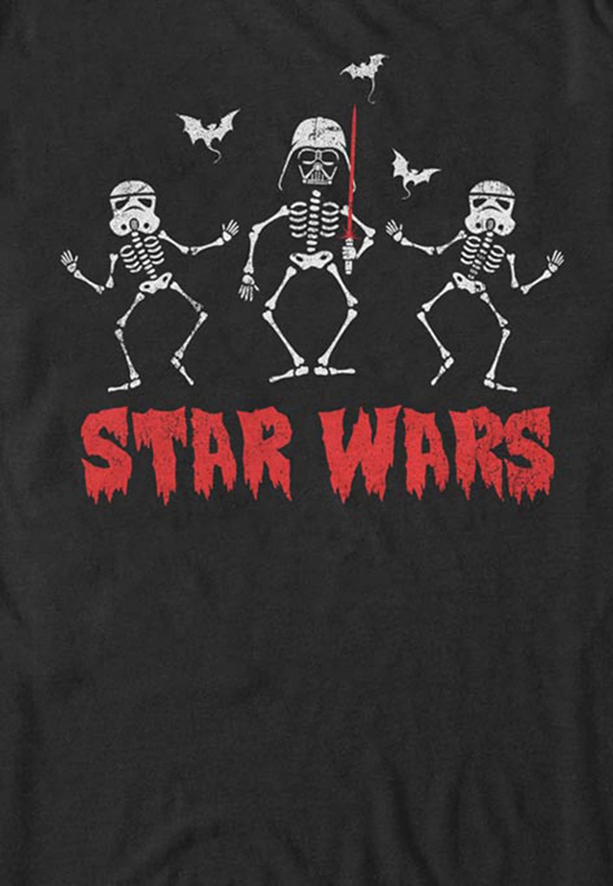 STAR WARS Licensed Halloween Creep Wars Men's Tee, Black, Large-2