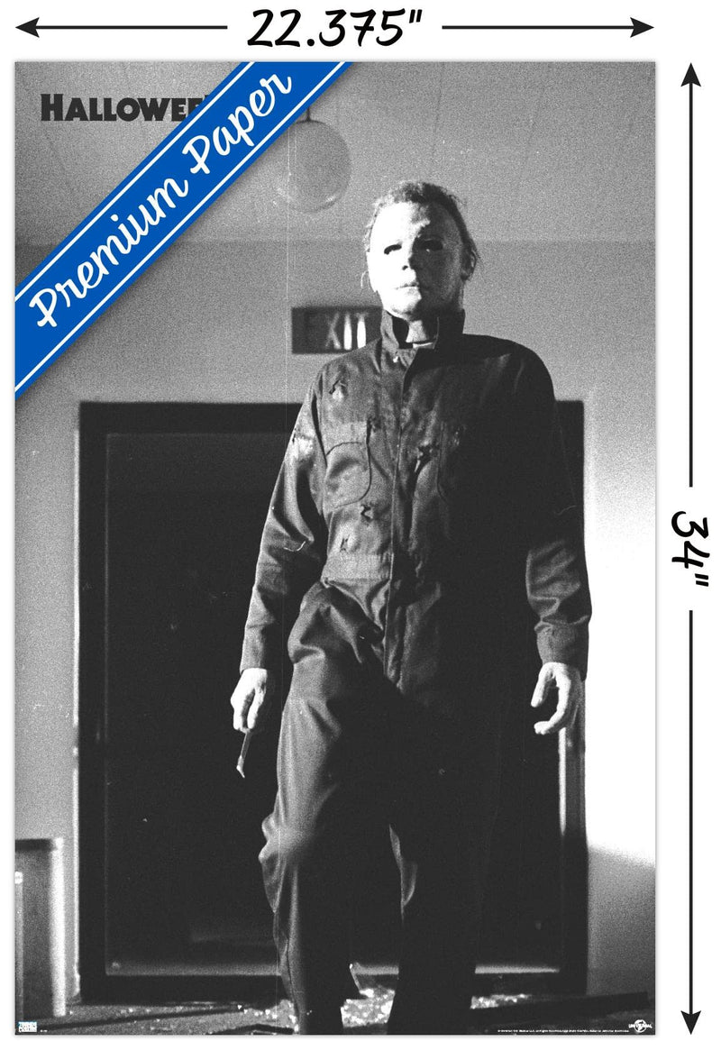 Halloween II - Michael Hallway Wall Poster-3