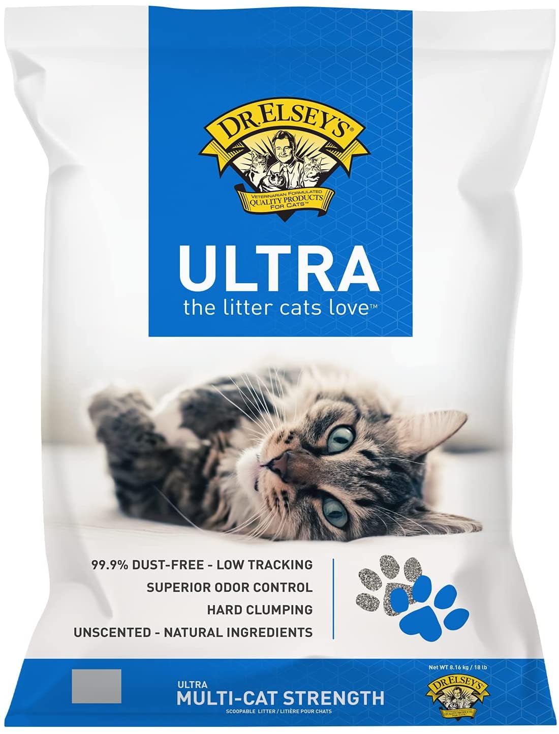 Dr. Elsey's Precious Cat Ultra Cat Litter, 18 lb, Multi-Colored 🍁 All In One Marketplace Canada