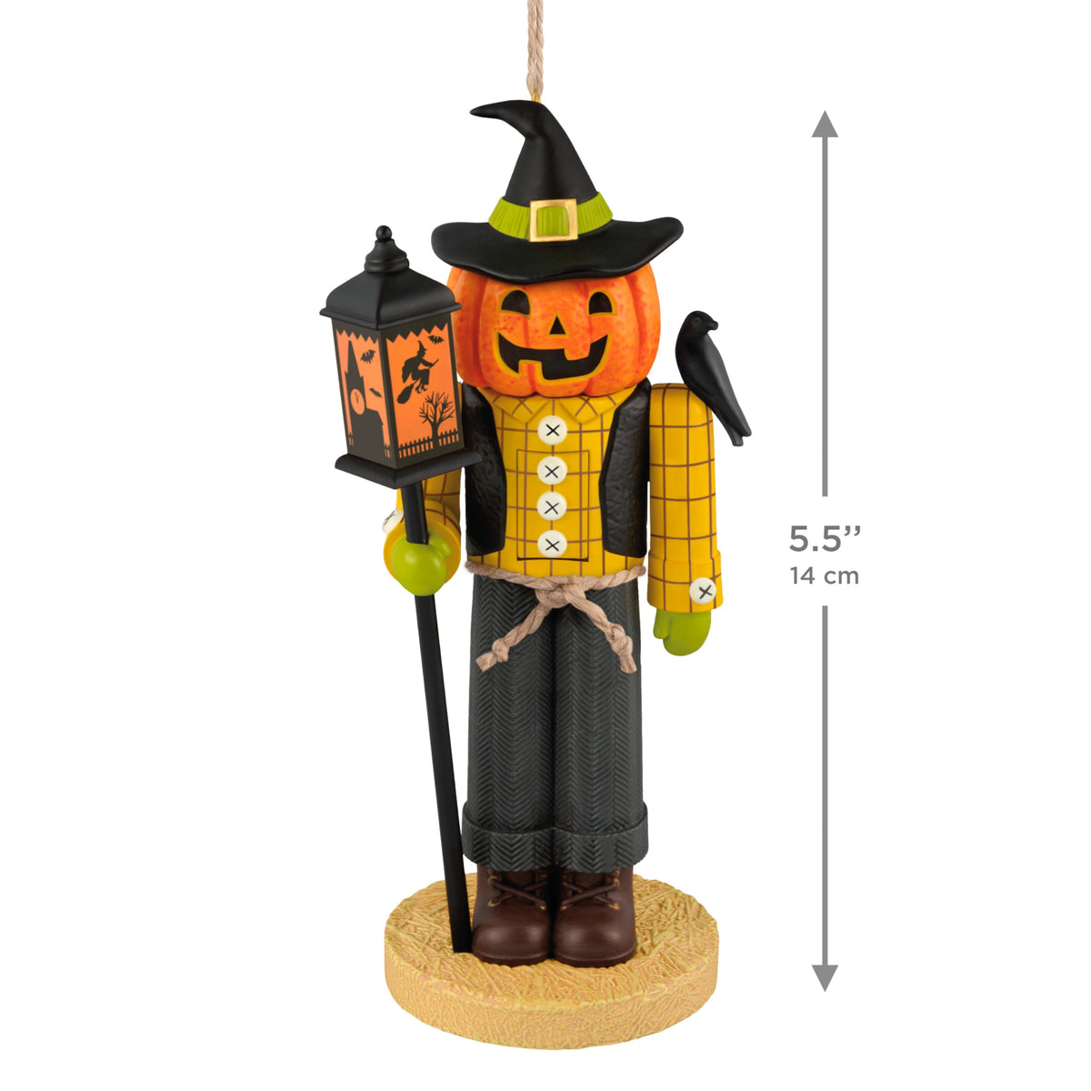 Hallmark Keepsake Halloween Ornament (Noble Nutcracker Sir Gourdon Fields)-2